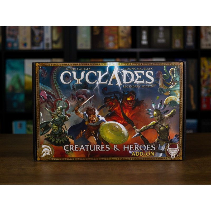 CYCLADES ED. LEGENDARIA: CRIATURAS Y HEROES